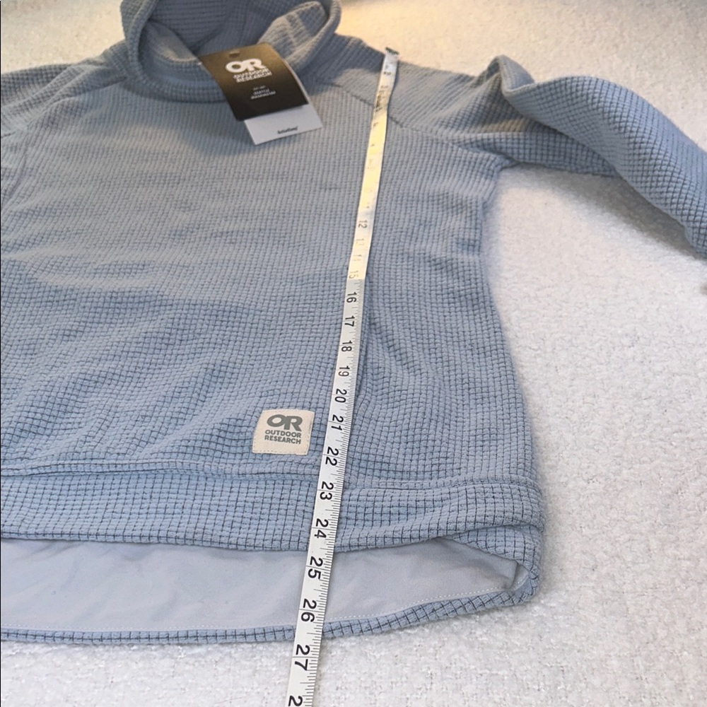 OUTDOOR RESEARCH TRAIL MIX COWL PULLOVER NWT in Arctic Blue XS - Picture 7 of 10